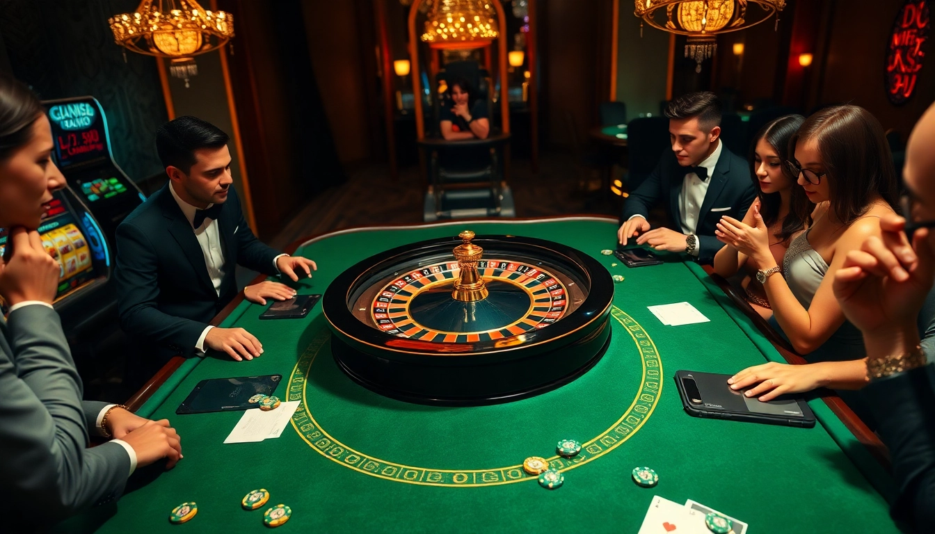 Experience the excitement of roulette at 8day.cn.com with elegant players and vibrant casino ambiance.