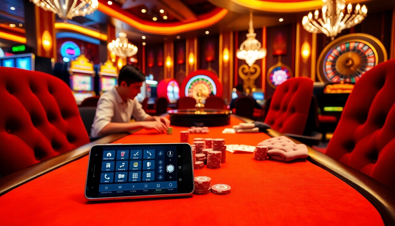 Experience thrilling gameplay at MM88 with vibrant poker action and casino excitement.