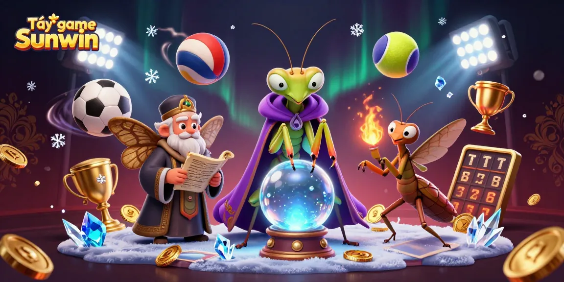 Experience Tải game Sunwin with dynamic gambling elements in a rich, immersive 3D illustration.